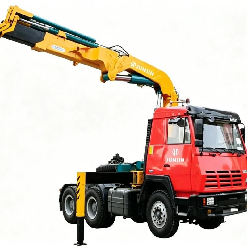 Folding Boom Truck Crane1